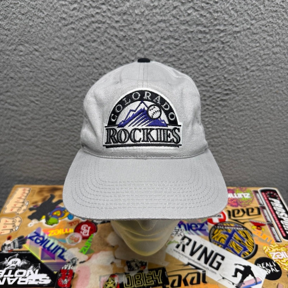 Vintage Y2K Colorado Rockies MLB StrapBack Hat